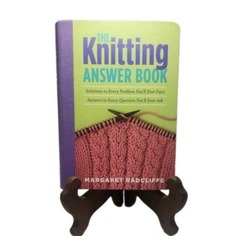 The Knitting Answer Book Margaret Radcliffe Hardcover 2005 Storey Publishing HC